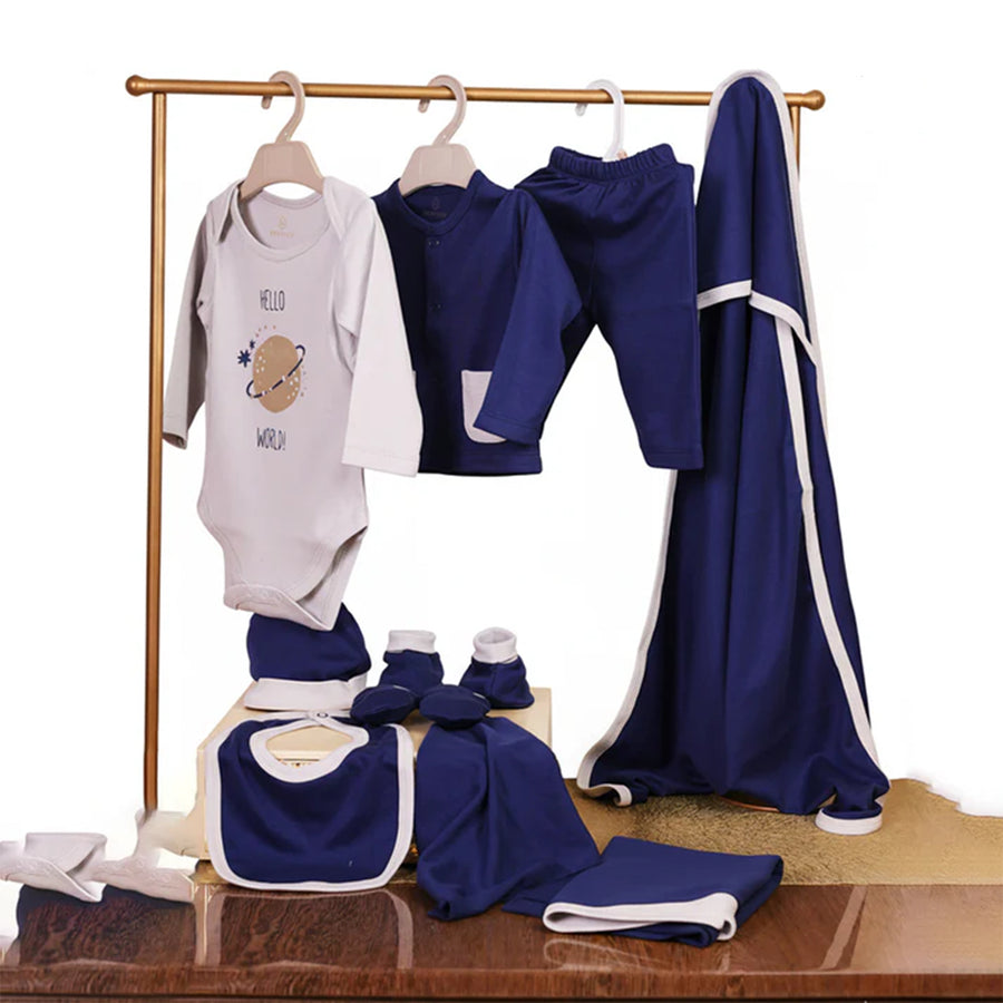 Newborn Gift Set - Hello World Print