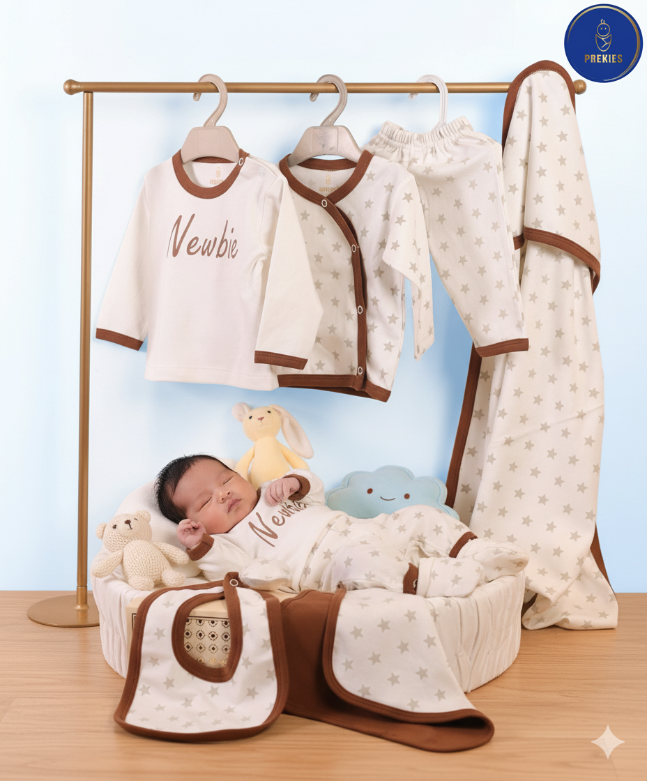Newborn Gift Set - Newbie Print