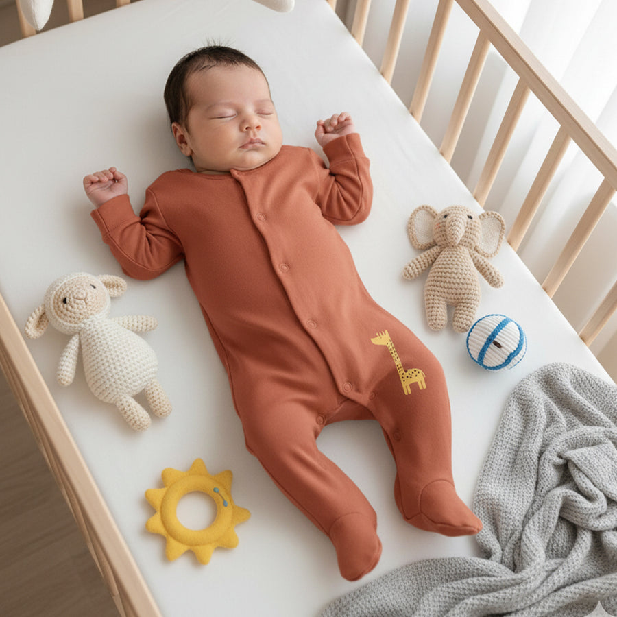 Romper Set - Lion Print Pack of 3