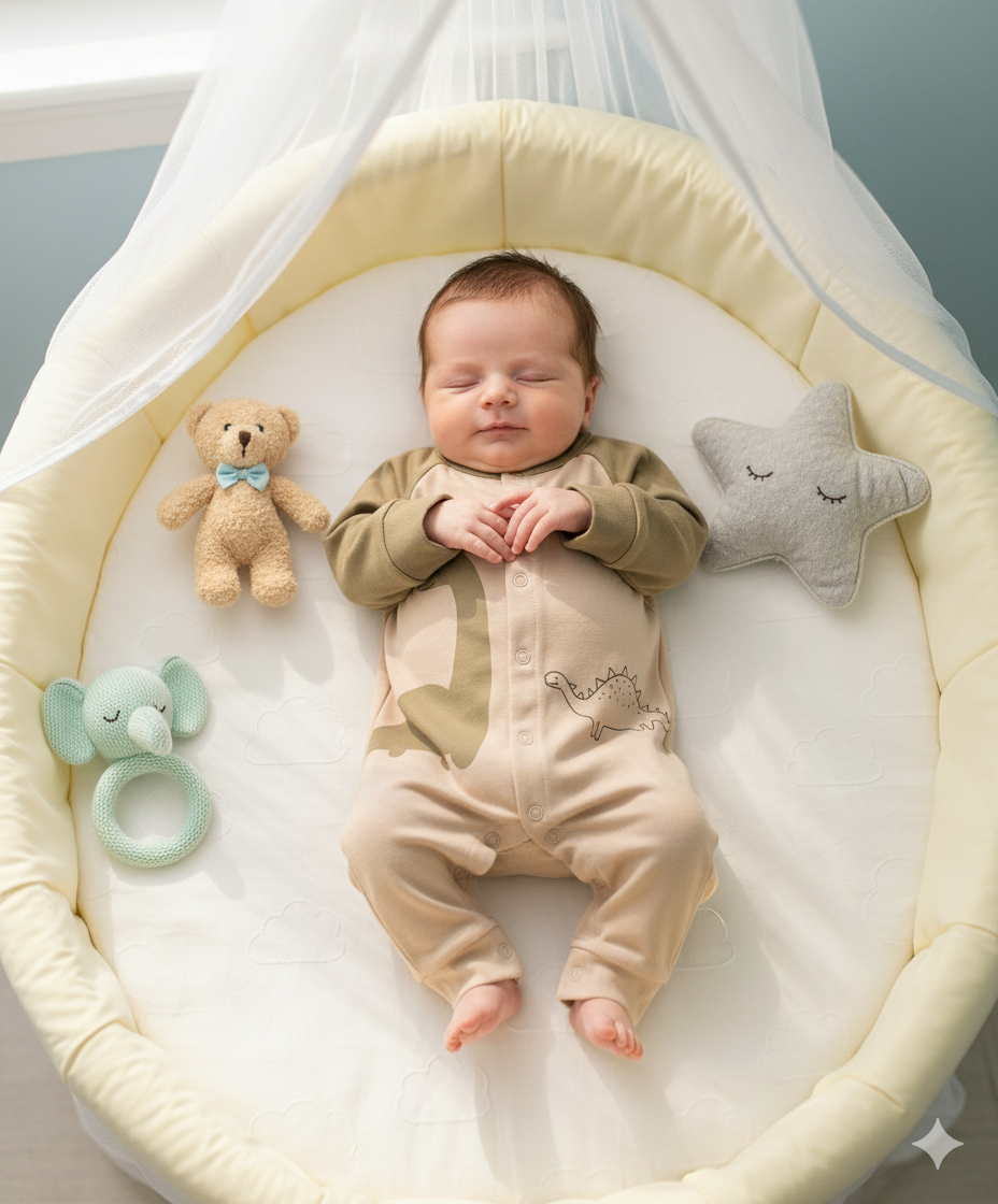 Single Romper - Dino Print