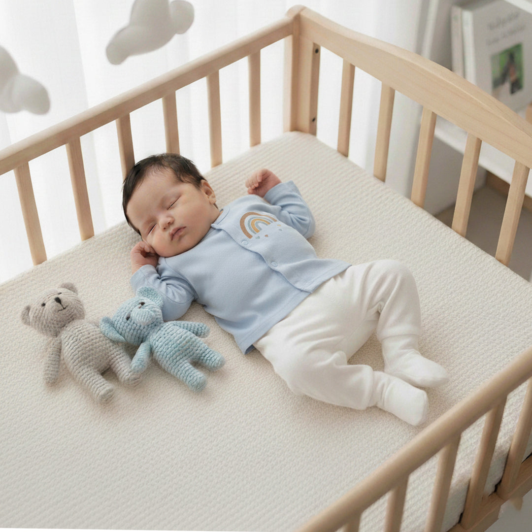 Set of 3 Jhablas - Rainbow Print