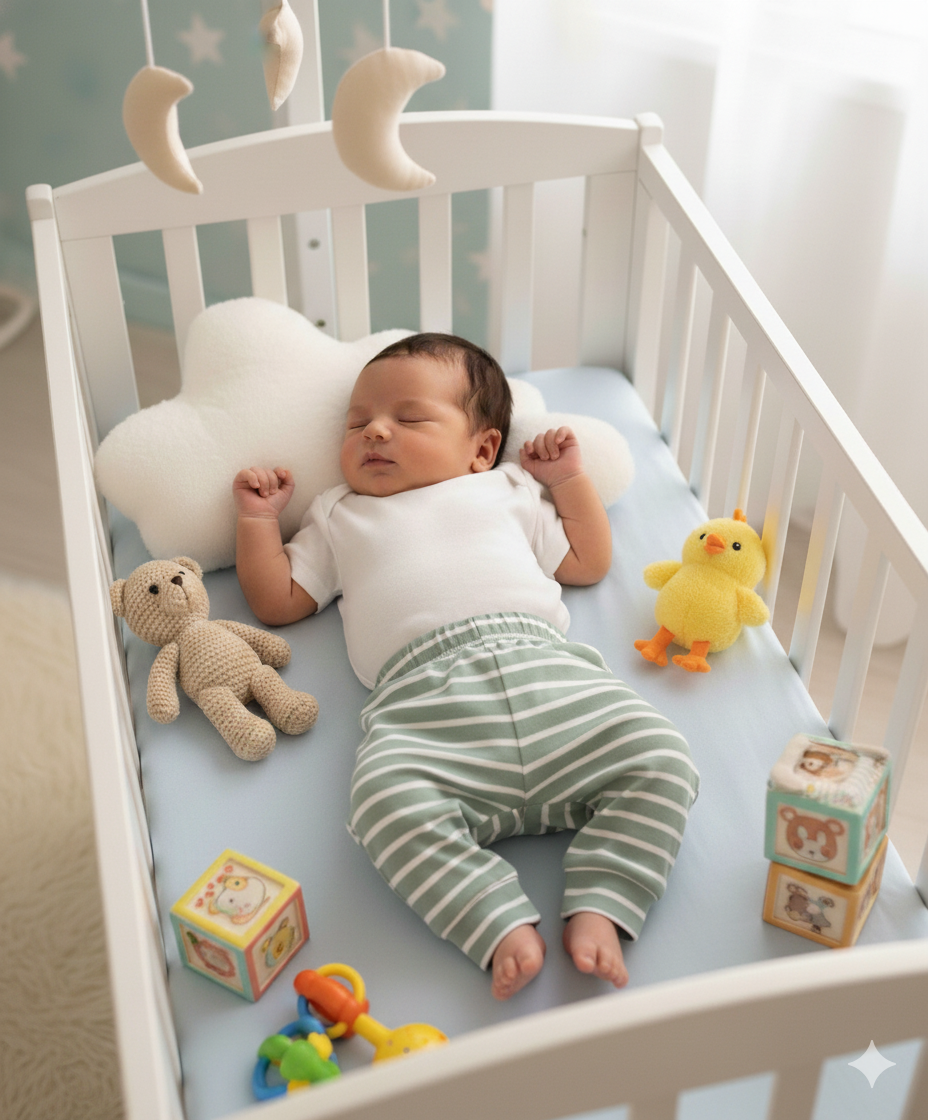 Set of 3 pyjamas - Bear Print (Brown & Blue)