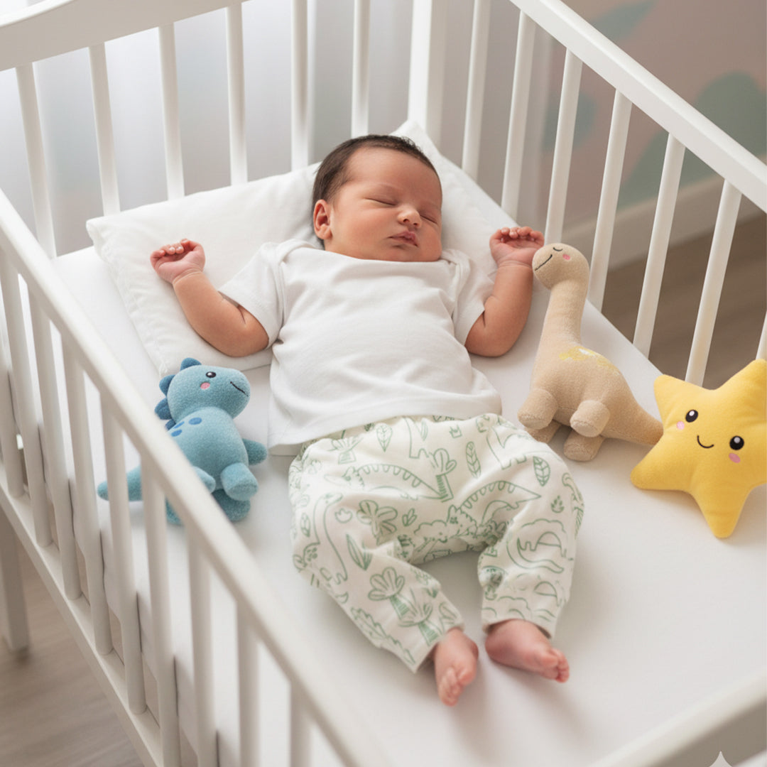 Set of 3 pyjamas - Bear Print (Green & Blue)