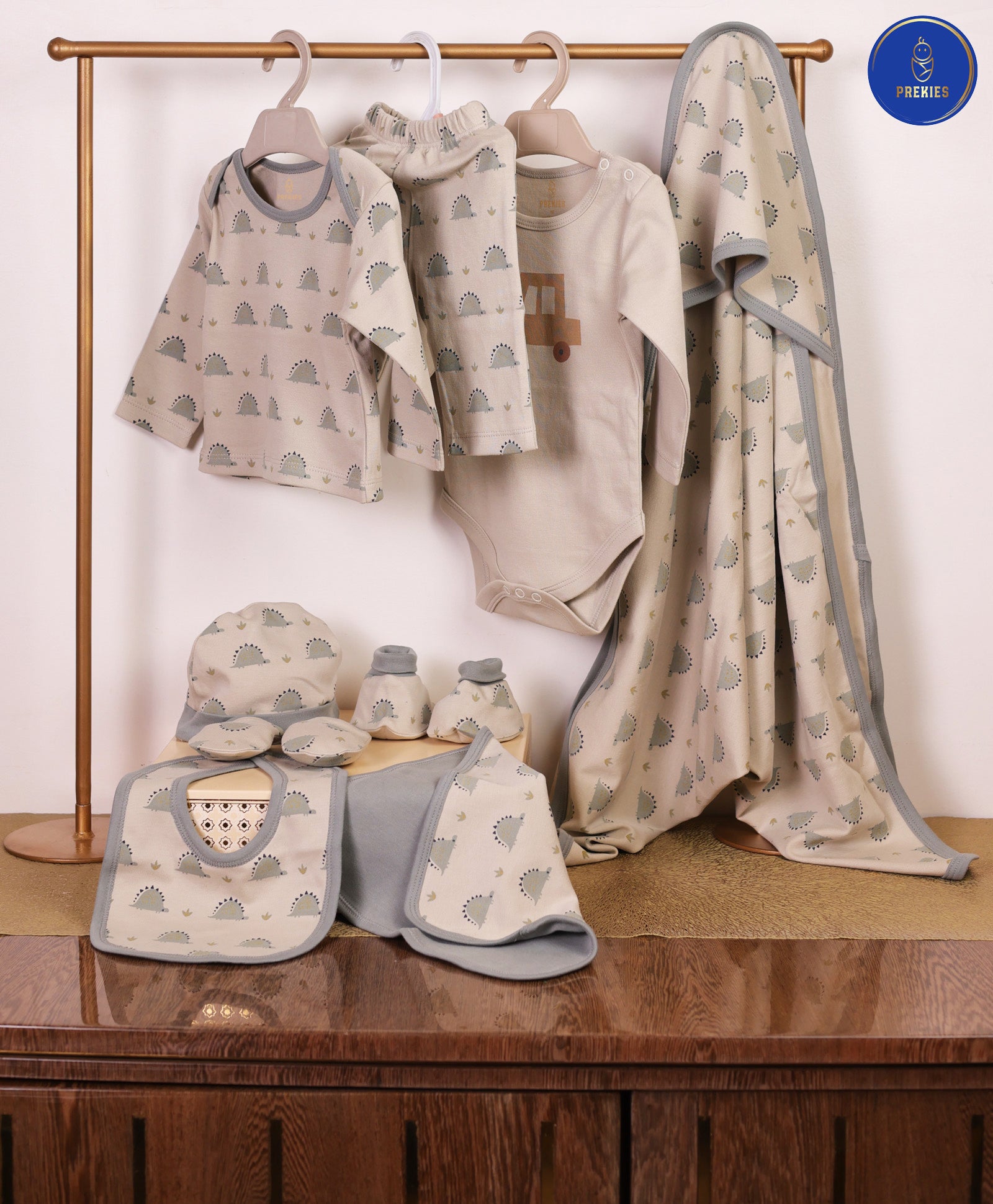 Newborn Gift Set - Dino Print