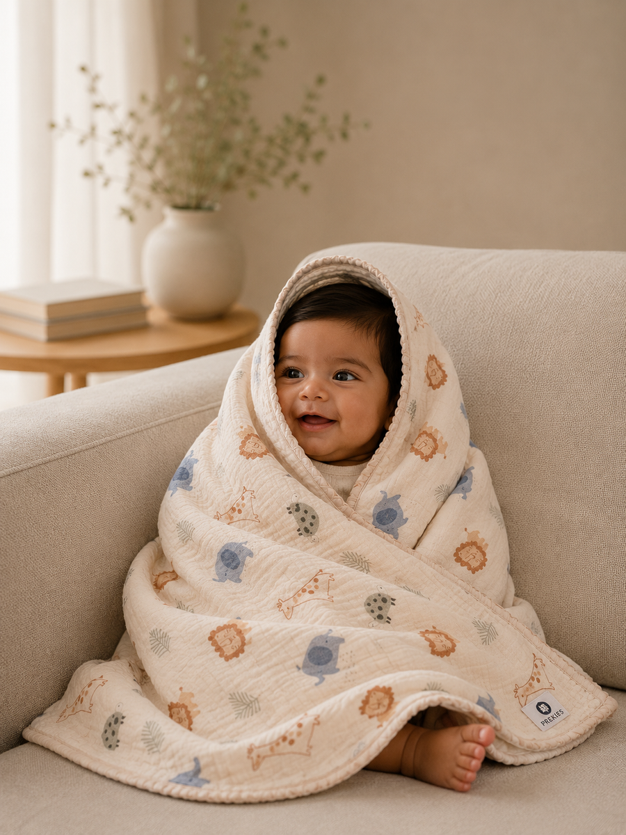 Swaddle Set - Safari Trail