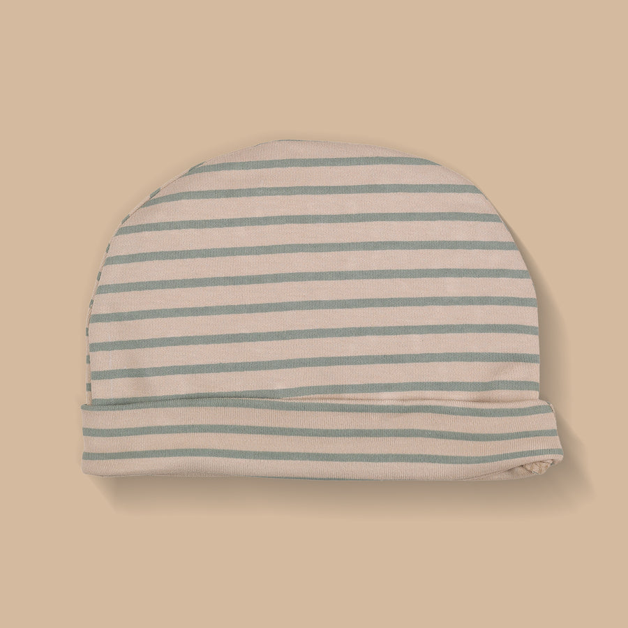 Cap, Mitten & Booties - Olive Color