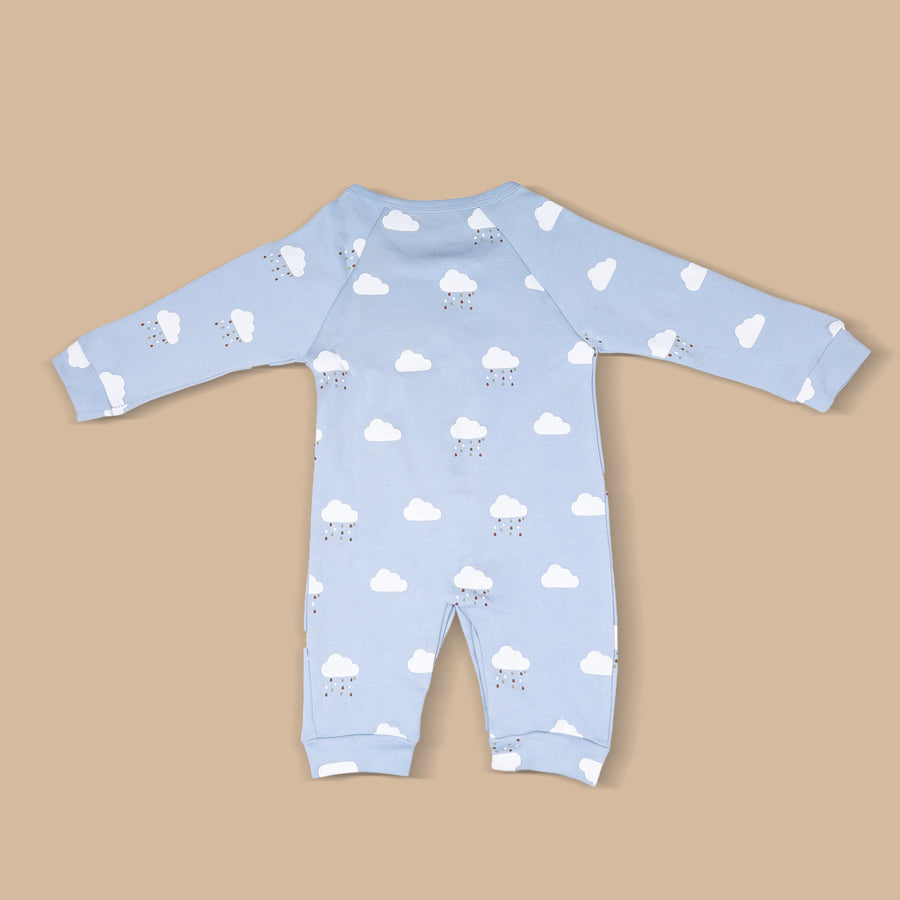 Single Romper - Cloud Print