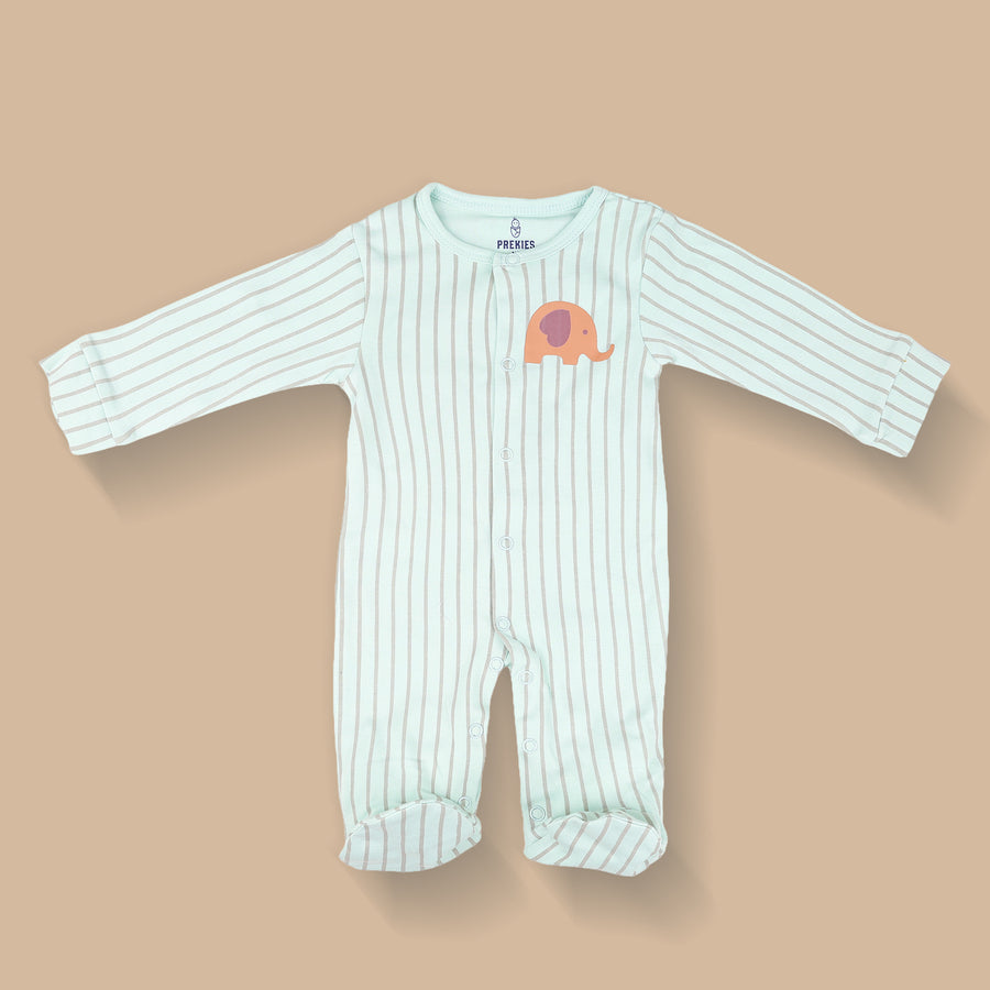 Romper Set - Elephant Print Pack of 3