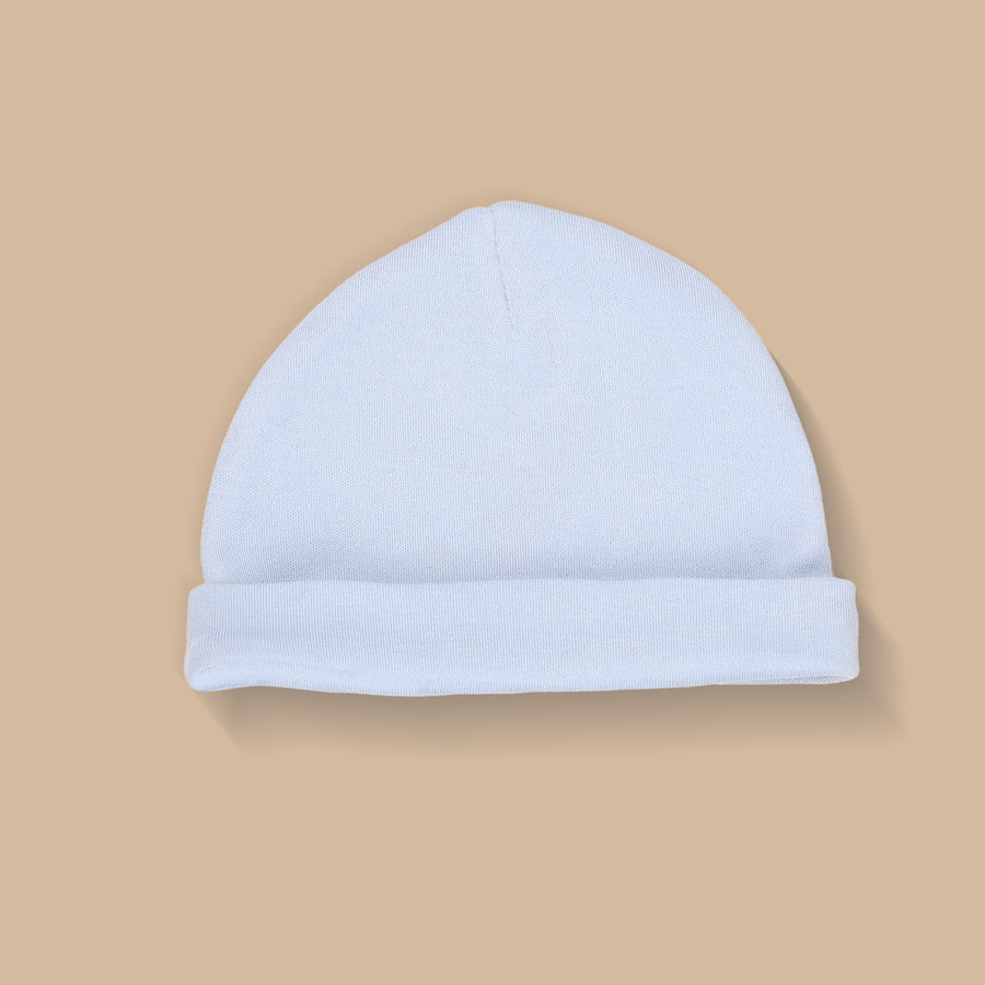 Cap, Mitten & Booties - Blue Color