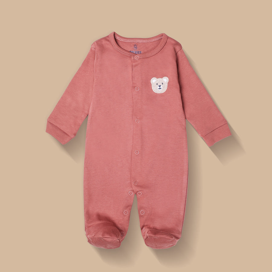 Romper Set - Teddy Print Pack of 3