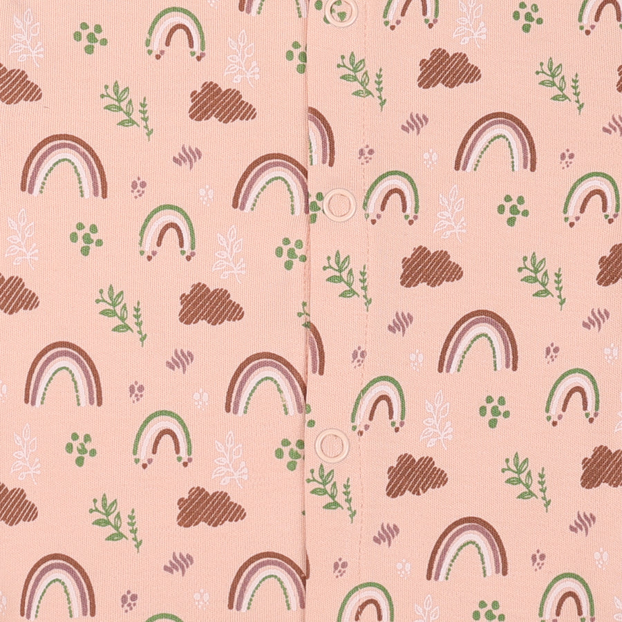Set of 3 Jhablas - Rainbow Print