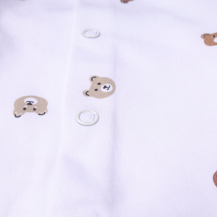 Romper Set - Teddy Print Pack of 3