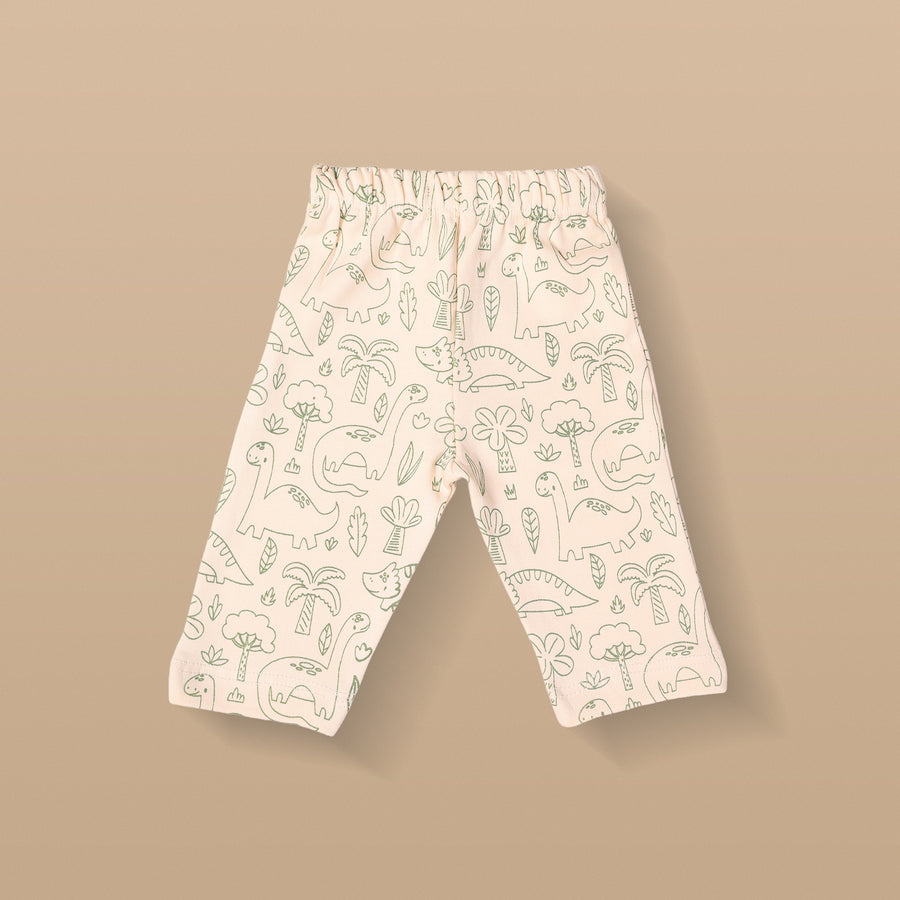 Set of 3 Pyjamas - Dino Print (Green & Blue)