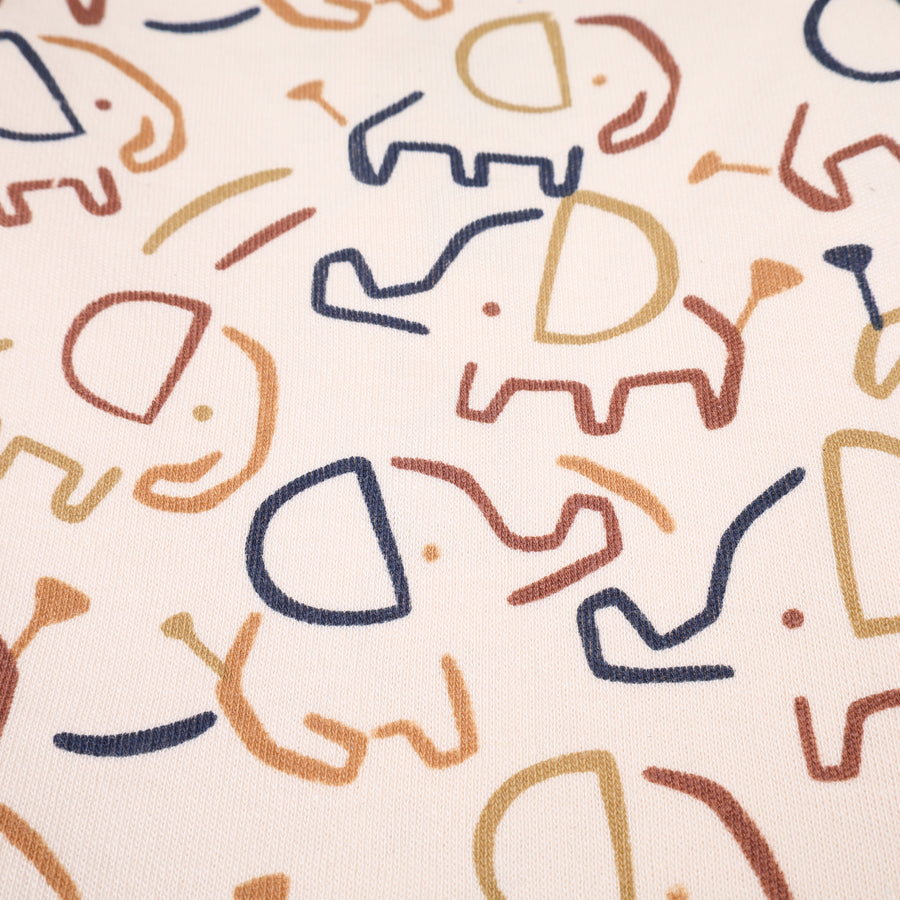 Set of 3 Jhablas - Elephant Print