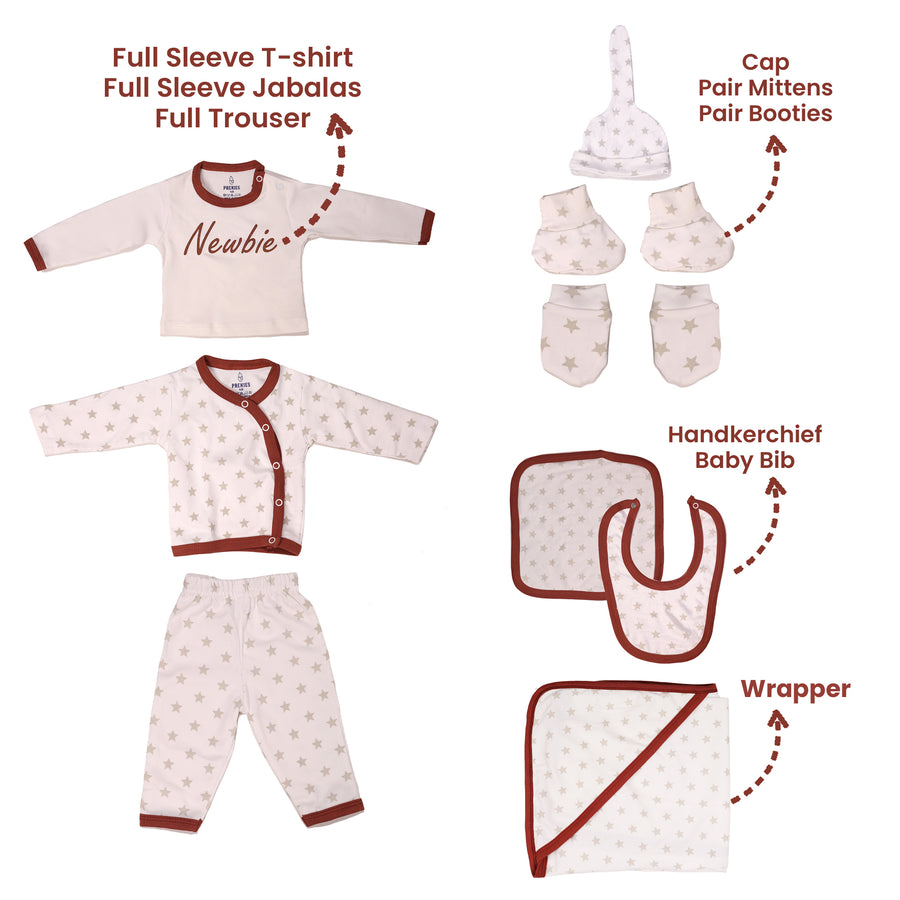 Newborn Gift Set - Newbie Print