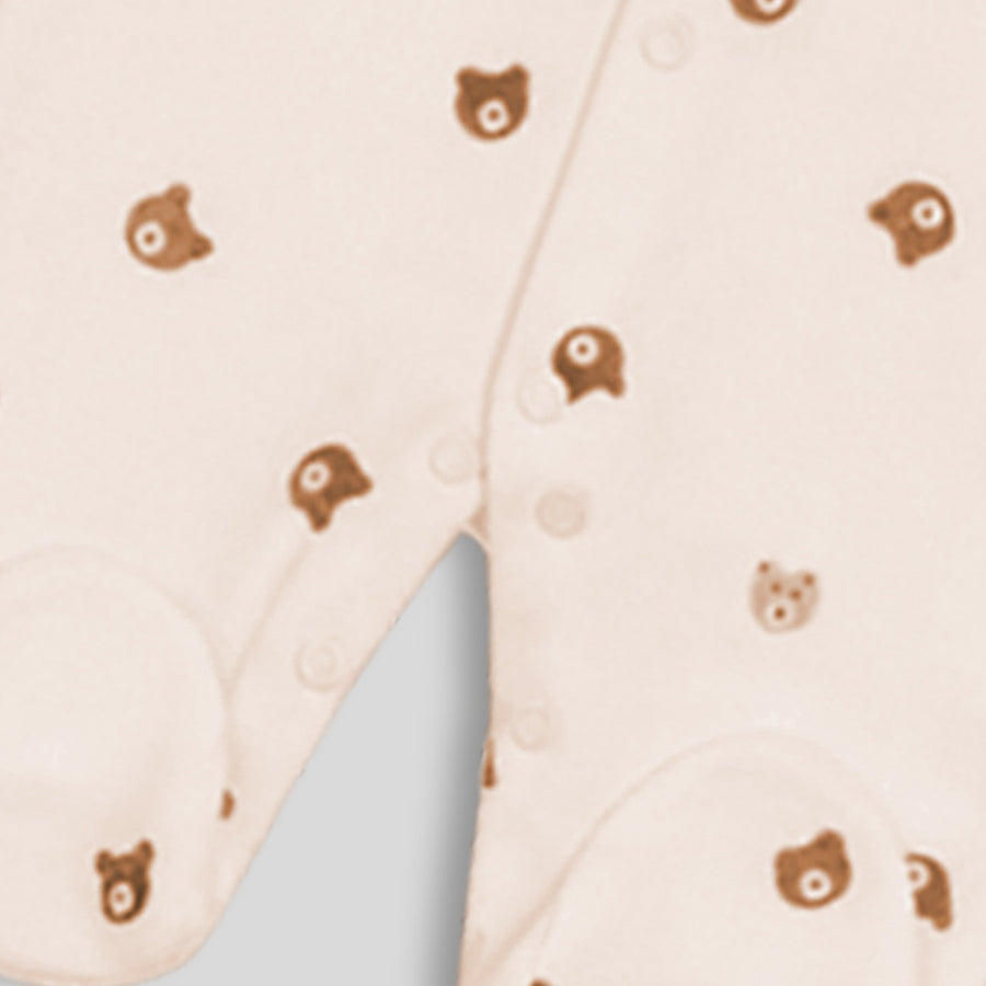 Romper Set - Teddy Print Pack of 3