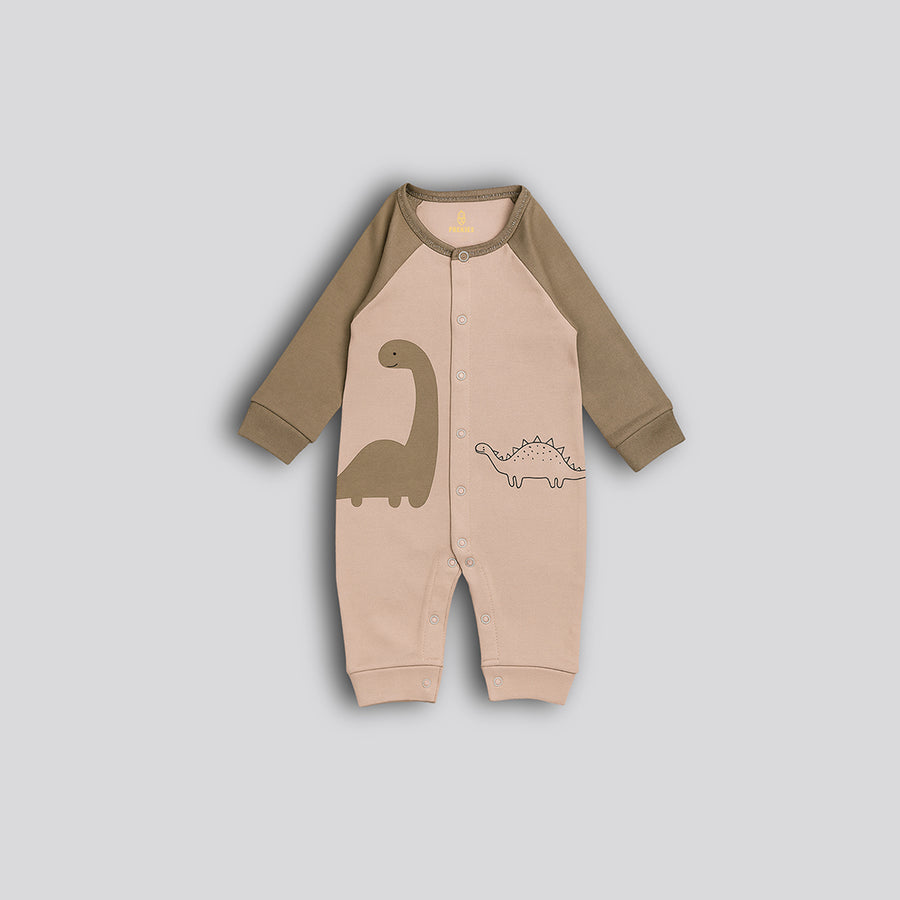Single Romper - Dino Print
