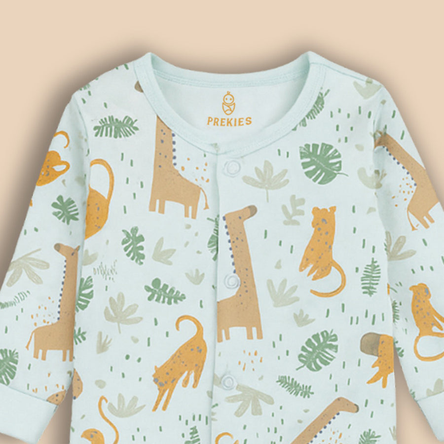 Romper Set - Lion Print Pack of 3