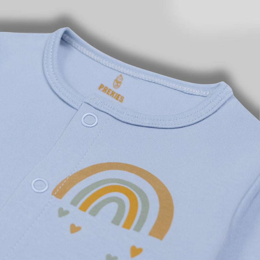 Set of 3 Jhablas - Rainbow Print