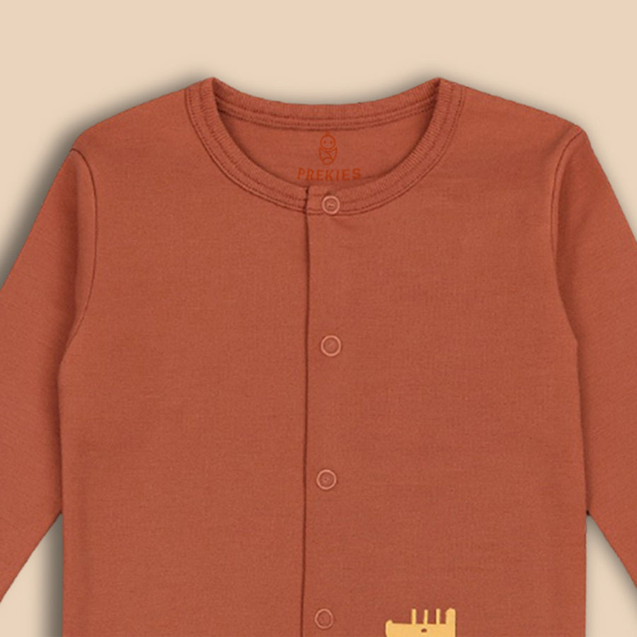 Romper Set - Lion Print Pack of 3