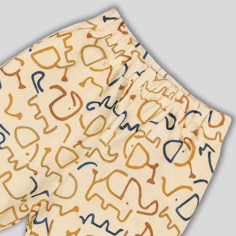 Set of 3 Pyjamas - Elephant Print