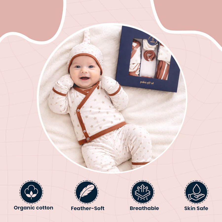 Newborn Gift Set - Newbie Print