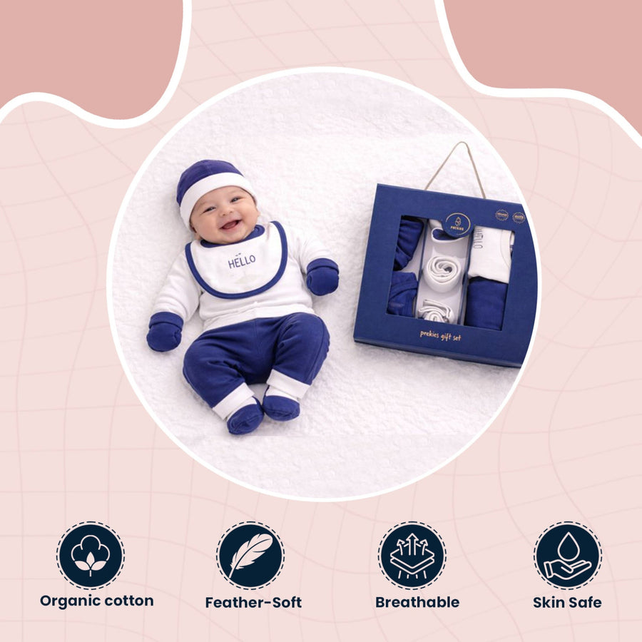 Newborn Gift Set - Hello World Print