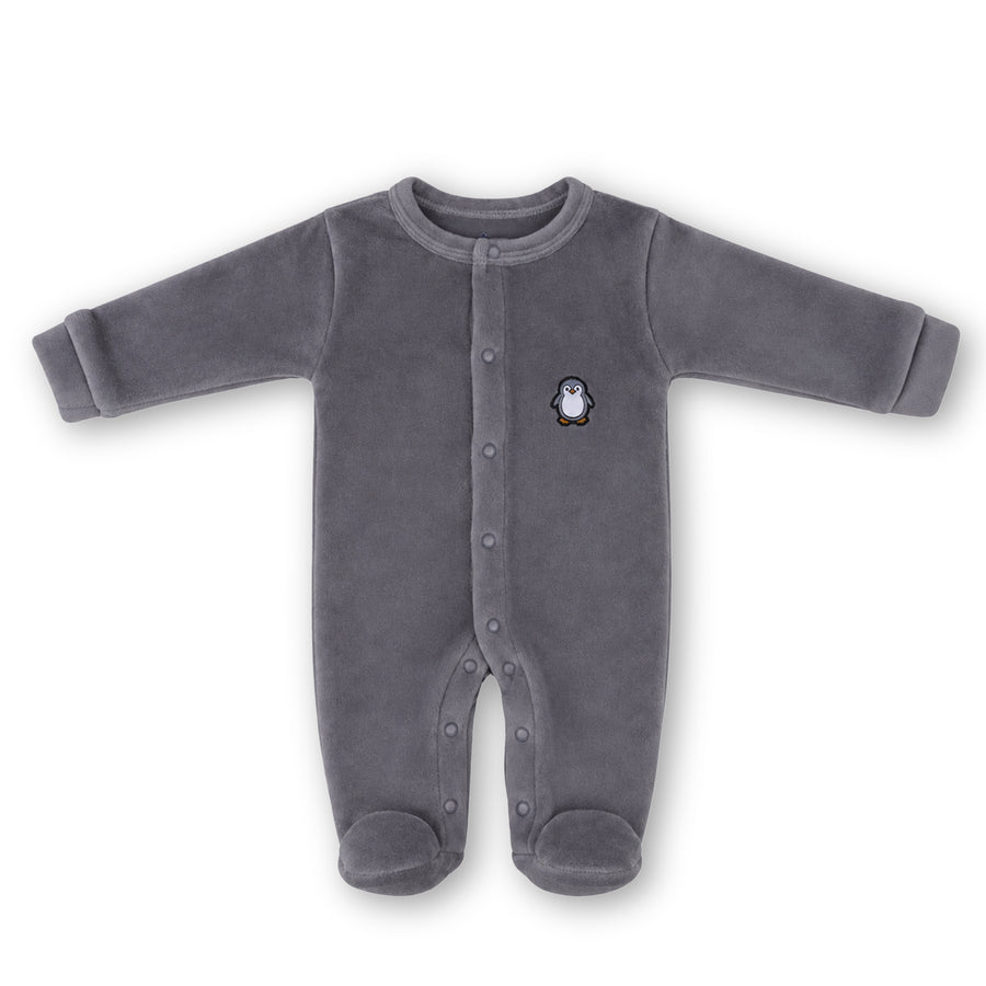 Winter Romper - Penguin Print