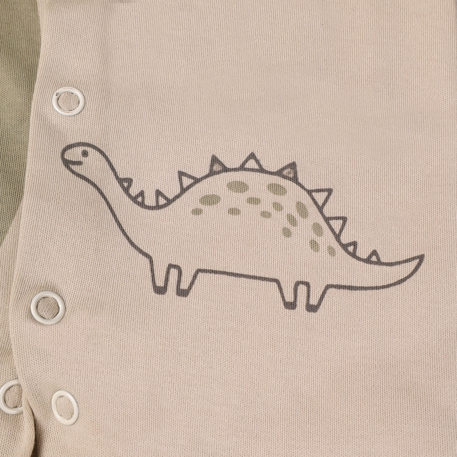 Single Romper - Dino Print