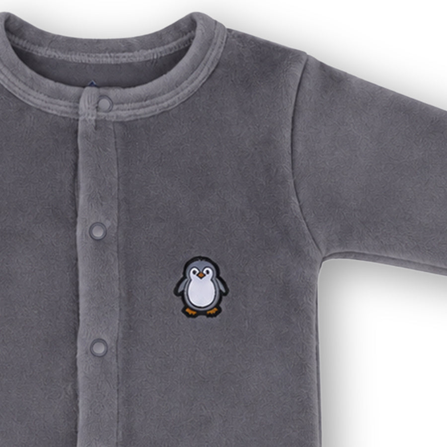 Winter Romper - Penguin Print