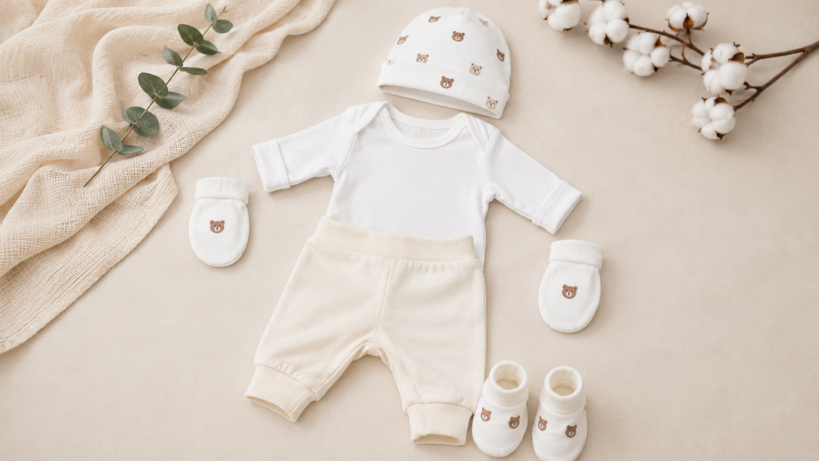 Why Do Babies Need Cap, Mittens & Booties Sets?