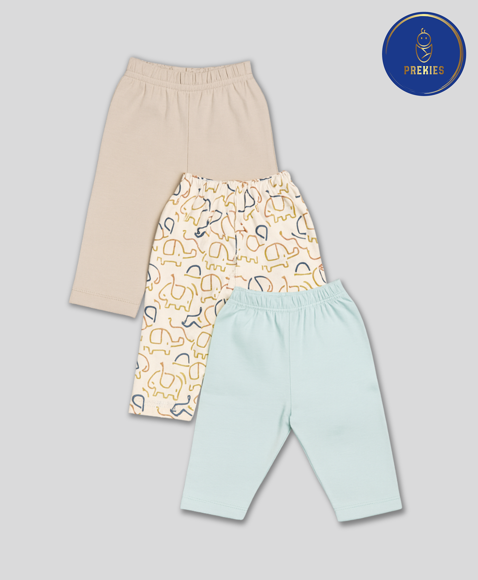 Set of 3 pyjamas - Elephant Print