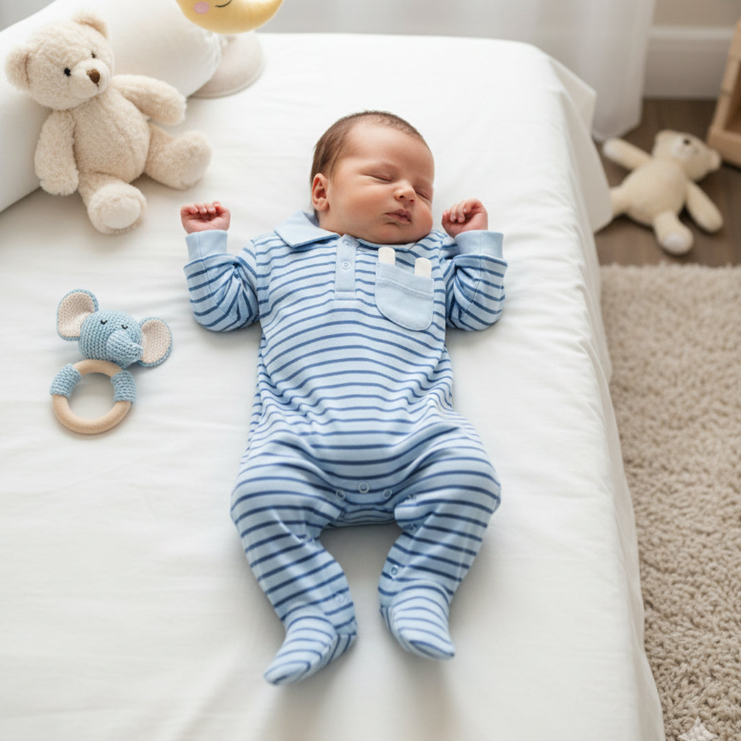 Romper Set - Teddy Print