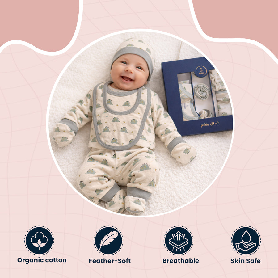 Newborn Gift Set - Dino Print