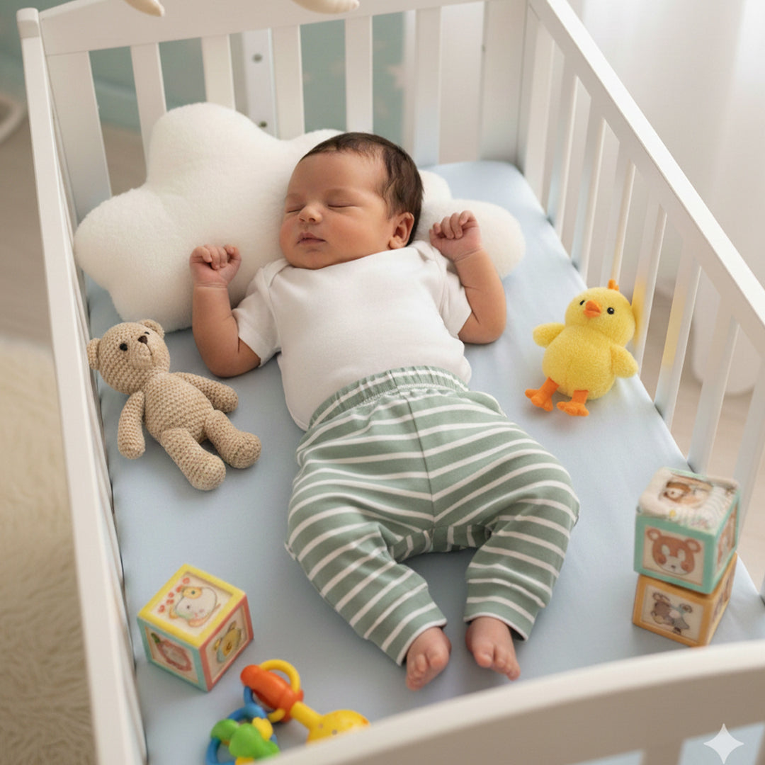 Set of 3 pyjamas - Bear Print (Brown & Blue)