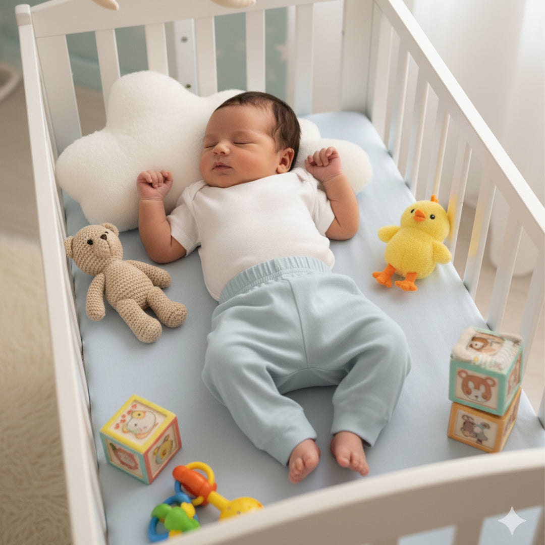 Set of 3 pyjamas - Bear Print (Brown & Blue)