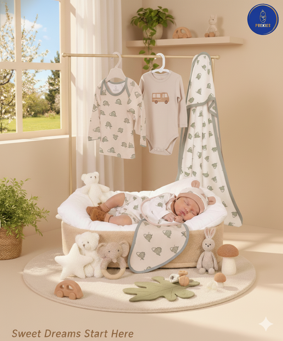 Newborn Gift Set - Dino Print