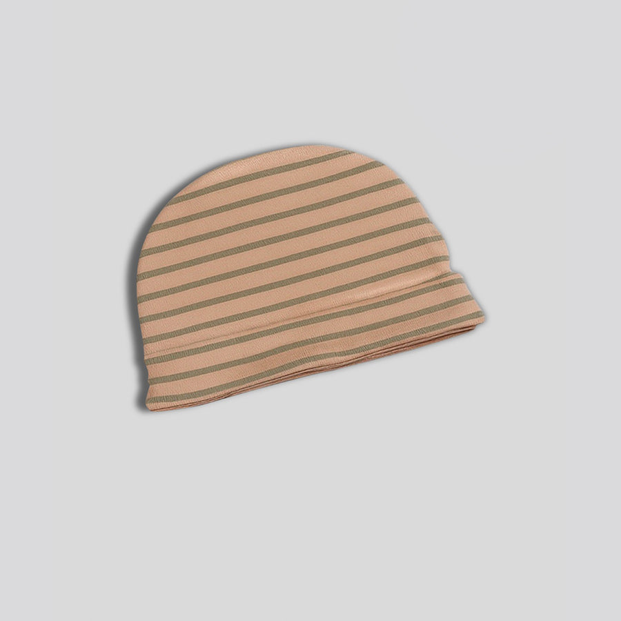 Cap, Mitten & Booties - Olive Color