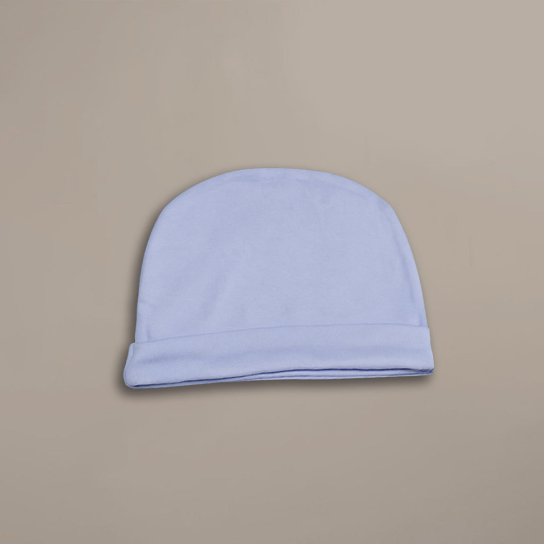 Cap, Mitten, Booties- Blue