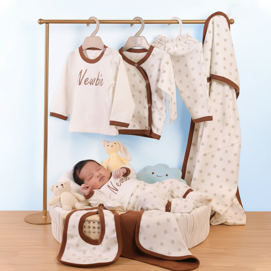 Newborn Gift Set - Newbie Print