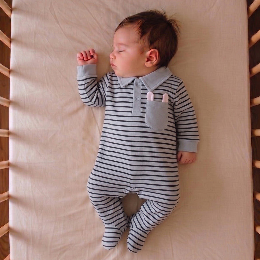 Romper Set - Teddy Print Pack of 3