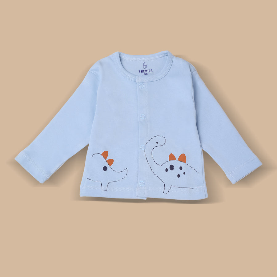 Set & Suit - Dino Print (Blue)