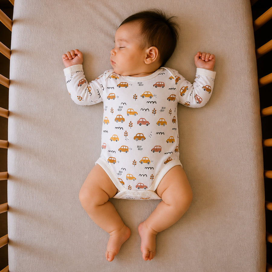Onesie Set of 3 - Car Print