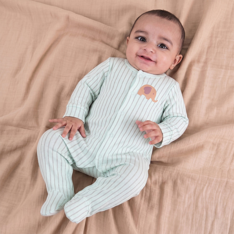 Romper Set - Elephant Print Pack of 3