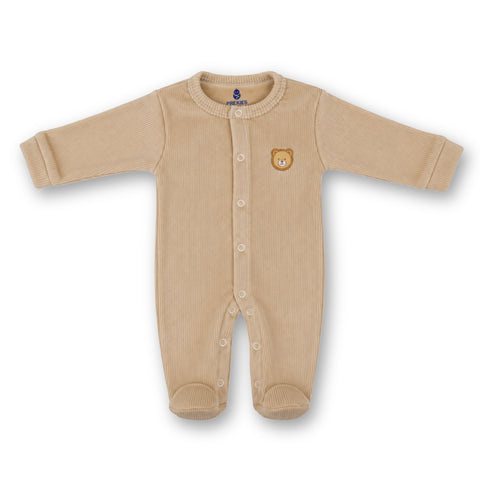 Winter Romper - Teddy Print