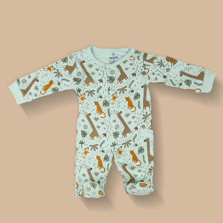 Romper Set - Lion Print Pack of 3