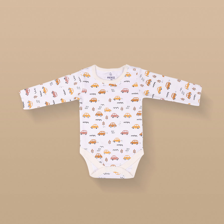 Onesie Set of 3 - Car Print