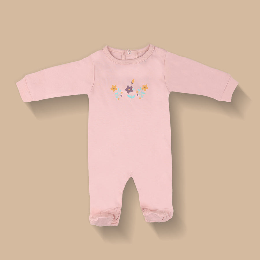 Romper Set - Flower Print Pack of 3