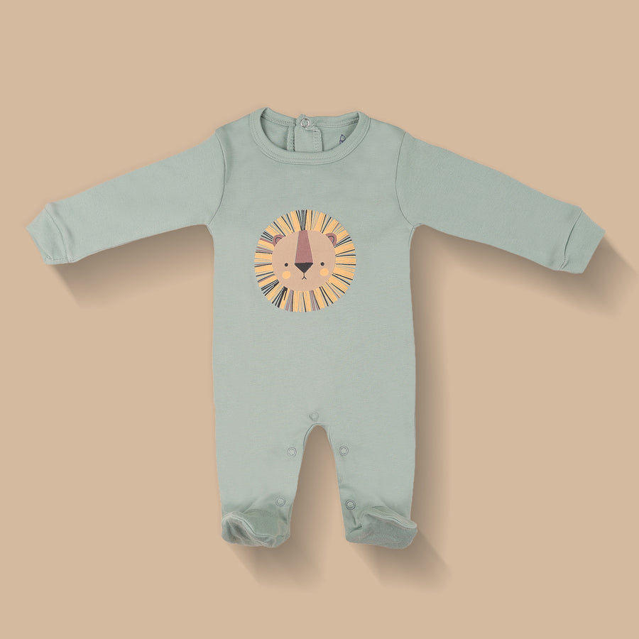 Romper Set - Lion Print Pack of 3