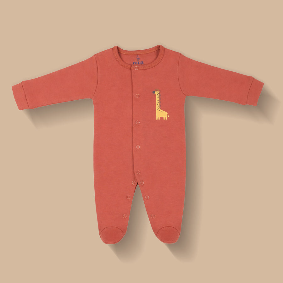 Romper Set - Lion Print Pack of 3